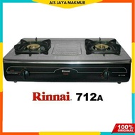 Kompor Gas Rinnai Ri 712A - Rinnai Kompor Gas 2 Tungku Jumbo