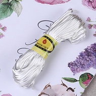 Bó 10m-20m dây tim bóng handmade loại 1,5mm - Dây vải bóng 1.5mm để đan vòng, thắt dây handmade - Ng