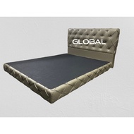 Harga Kilang Katil Kulit PVC Divan Katil Super Single Divan Bed Katil