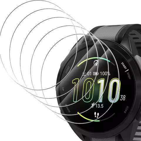 5pcs Tempered Glass For Garmin Fenix 8 7X 6X Pro 7 6 7S 6S 5 5S Solar AMOLED Screen Protector Glass 