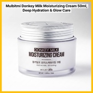 Mulbitme Donkey Milk Moisturizing Cream 50ml, Deep Hydration & Glow Care