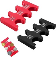 2 Pcs Japanese Coin Holder Plastic Coin Sorter Wallet Coin Dispenser with 6 Slots Coin Dispenser Cha