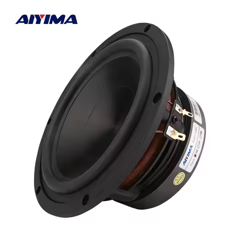 AIYIMA Audio 6.5 inch 4 8 Ohm 100W Midrange Bass Woofer Speaker Aluminum Ceramic HIFI Bookself Louds
