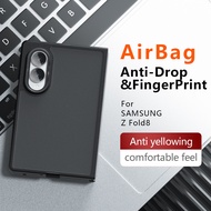 Casing For Samsung Galaxy Z Fold 8 Fold8 ZFold8 5G Matte Transparent Phone Case Armor Shockproof Pro