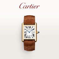 Cartier Cartier Tank Louis Cartier Watch Gold Crocodile Leather Strap