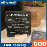 ETH 50 Script Card Ped Bible Verse For Every Week Of The Year Bible Memory Verse Christian Card Gift