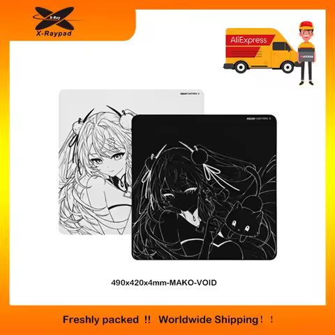 490x420x4mm X-Raypad Aqua Control II Gaming Mouse Pads – MAKO (VOID&NOVA)