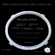 Support wholesale Midea electric pressure cooker accessories 4 l / 5 l / 6 l electric pressure cooker of synthetic silica gel circle pot apron