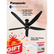 Panasonic 60" 5 Blades nanoe™ X Ceiling Fan F-M15MEVBKQH /F-M15MEVBKRH/F-M15ME(2022 new model)