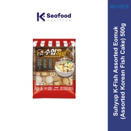 SUHYUP K-FISH ASSORTED EOMUK (ASSORTED KOREAN FISH CAKE) 500G