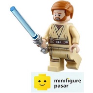 sw1082 Lego Star Wars Episode 3 75269 75286 - Obi-Wan Kenobi Minifigure w Lightsaber - New