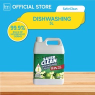 SaferClean Dishwashing Liquid 5L (Apple Scent)
