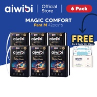 Aiwibi Baby Diapers Magic Comfort (Pant x 6Pack)