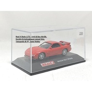 MERAH DIECAST REAL-X REALX 1/72 MAZDA RX-7 FD3S RED CADATOYS
