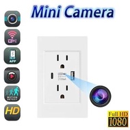 Socket Base Mini Camera Wifi Remote Monitoring Power Outlets Wireless IP Camera Security Surveillanc