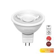 หลอด LED TOSHIBA MR16 3000K 12V 36D 7 วัตต์ WARM WHITE GU5.3 (1292015)