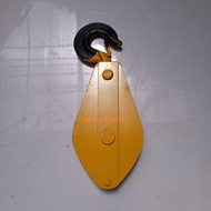 WELL WINCH WHEELS OPEN PULLEY 3 TON 3000KG STRONG TIMBA PULLEY BLOCK 3000 kg 3t 3ton
