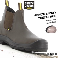 [FREE GLOVES] Safety Jogger Works Bestfit Brown DBN Original