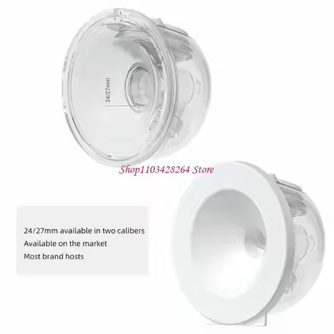 7 in 1 Electric Breast Accessories Milk Collector Cup Flange for S10/S9/S12