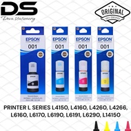 1 SET OF ORIGINAL EPSON 001 INK L4150/L4160/L6160/L6170/L6190 CONTENTS 4 COLORS