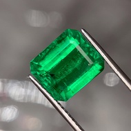 5 Ctw Lab Grown Emerald (Hydrothermal) Octagon Shape w/inclusions 11.6 x 10 (mm)