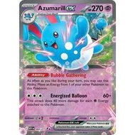 Pokemon TCG Card Azumarill EX MEG Ascended Heroes 084/217 Double