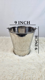 Bucket (vali) pure Stainless steel