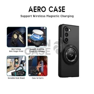 AERO CASE CASING ROTARY RING STAND MAGNET FOR SAMSUNG Z FOLD 4 Z FOLD 5 Z FOLD 6 Z FOLD 7 FOLD4 FOLD