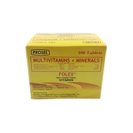 Folex Multivitamis + Minerals 100 Tablets