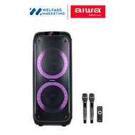 [ผ่อน 0%] AIWA PSP-1212 Party Speaker ลำโพงบลูทูธปาร์ตี้