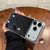Simple Mirror Phone Case For Redmi 15C 15 14C 14R 13C 13 13R 12R 10C 10A 10X 10T 9C 9A 9i 9T 12 11A 