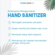 hand sanitizer gel 20 liter purelizer refill handsanitizer 5l x4 pcs