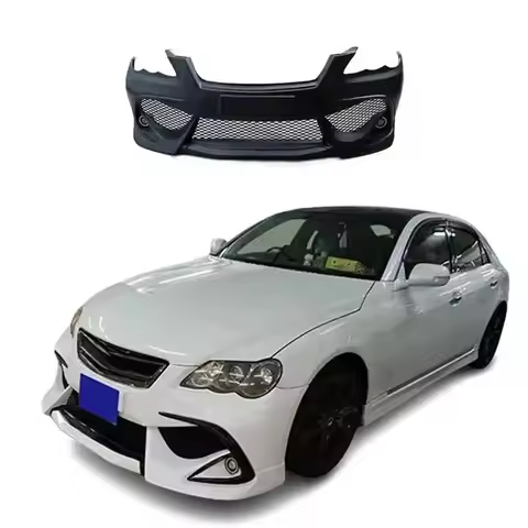 Car Bumper for Toyota Mark X Reiz 2005-2009 Upgrade 2018 Style Mark X Front Bumper Plastic Material 