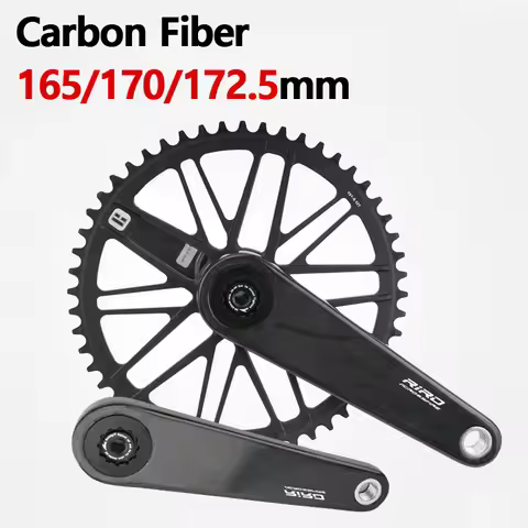 165mm 170mm 172.5 carbon crankset 110 130 BCD Direct Mount Chainring carbon Fiber FOR Road Bike 29MM