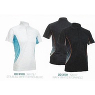 AVAILABLE ! OREN SPORT! SPORT POLO TEE - WHITE/SEA BLUE AND NAVY/NAVY