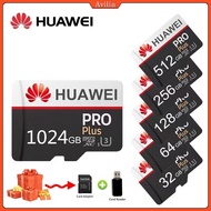 HUAWEl 100MB/S Class 10 Micro SD Memory Card 16GB/32GB/64GB/128GB/256GB/512GB/1024GB Micro SD Card TF