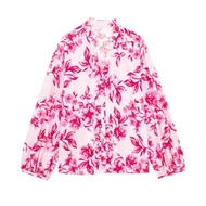 Pink Fancy Flower Blouse 75357 76172 (TS)