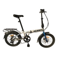 SHIMANO Gear HILAND 20 Inch Foldable Bicycle 7 Speed Bike FFCFB‐HUFD001, Folding bike