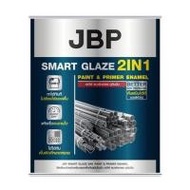 สีน้ำมัน JBP SMART GLAZE 2IN1 G7114 สีเงิน เงา 1 แกลลอน (1272370)
