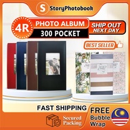 4R Photo Album 300pcs,Album Gambar 4R 300 Hard Cover | PVC Cover (High Quality)