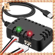 [luxiang.vn] RC Car 7.4V Lipo Battery Charger 2-In-1 USB Cable Balance Charger with XH-3P Plug 1A fo
