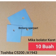 (10 Pieces) TOSHIBA C5200 A1943 RUBBER MICA C5200 A1943 TRANSISTOR MICA C5200 PAPER MICA C5200