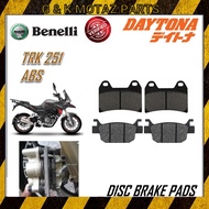 BENELLI DISC BRAKE PADS TRK251 ABS 2023 BEST QUALITY