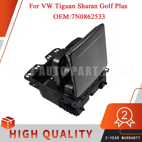 7N0862533 Center Console Rear Armrest Water Drink Cup Holder For VW Tiguan Sharan Golf Plus Cup Hold