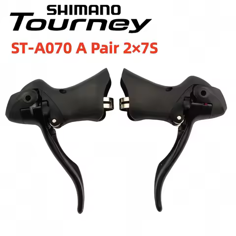Shimano Tourney Series ST-A070 Shifter A Pair 2x7 Speed Dual Control Lever For Road Bike Original Sh