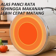 PanciRoyalstar Panci Dandang Stainless Steel SUS304 Tebal Dandang