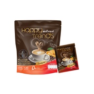 Happy Trends Coffee แฮปปี้ เทรนด์ คอฟฟี่ กาแฟ 3in1 กาแฟสำเร็จรูปผสมคอลลาเจน เมล็ดกาแฟอาราบิก้าแท้ รส