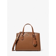 Michael Kors Chantal Small Pebbled Leather Messenger Bag (Luggage) – Exclusive Boutique Collection