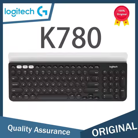 Original Logitech K780 Wireless Bluetooth Keyboard Office Keyboard Phone Mac Tablet iPad Keyboard Du