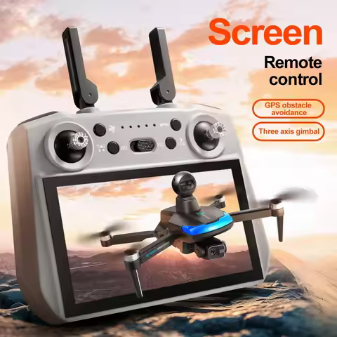 S185 Professional Drone GPS Return 5G Ture 2.7K HD Dual-Camera Remote With Touch Screen 3-Axis PTZ O